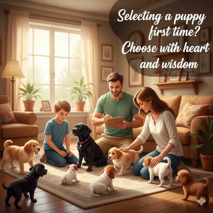 How to Select Puppy First Time