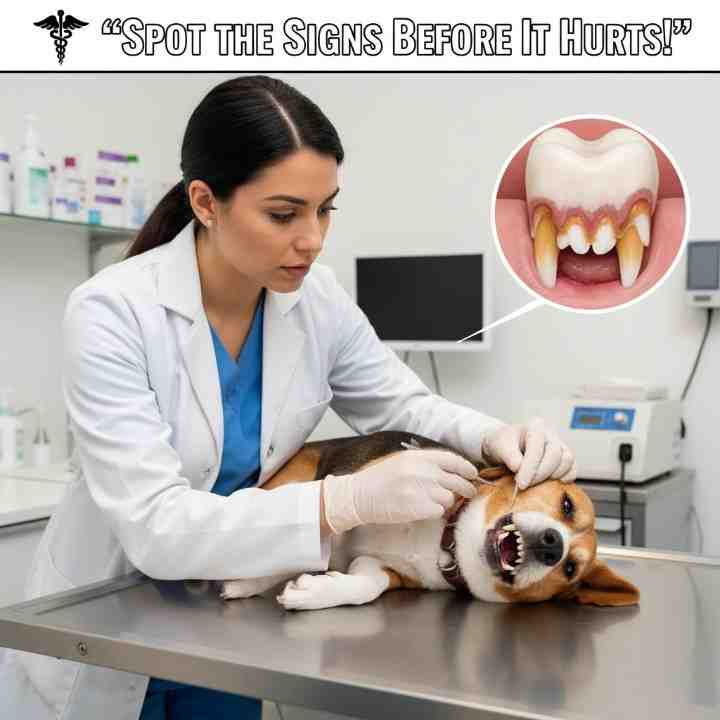 Teeth Deformities In Dog Due To Disease Condition