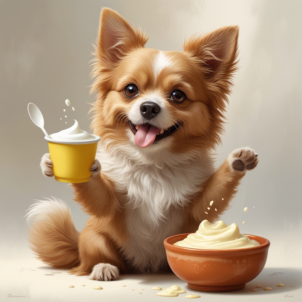 Yogurt and Curd for dogs