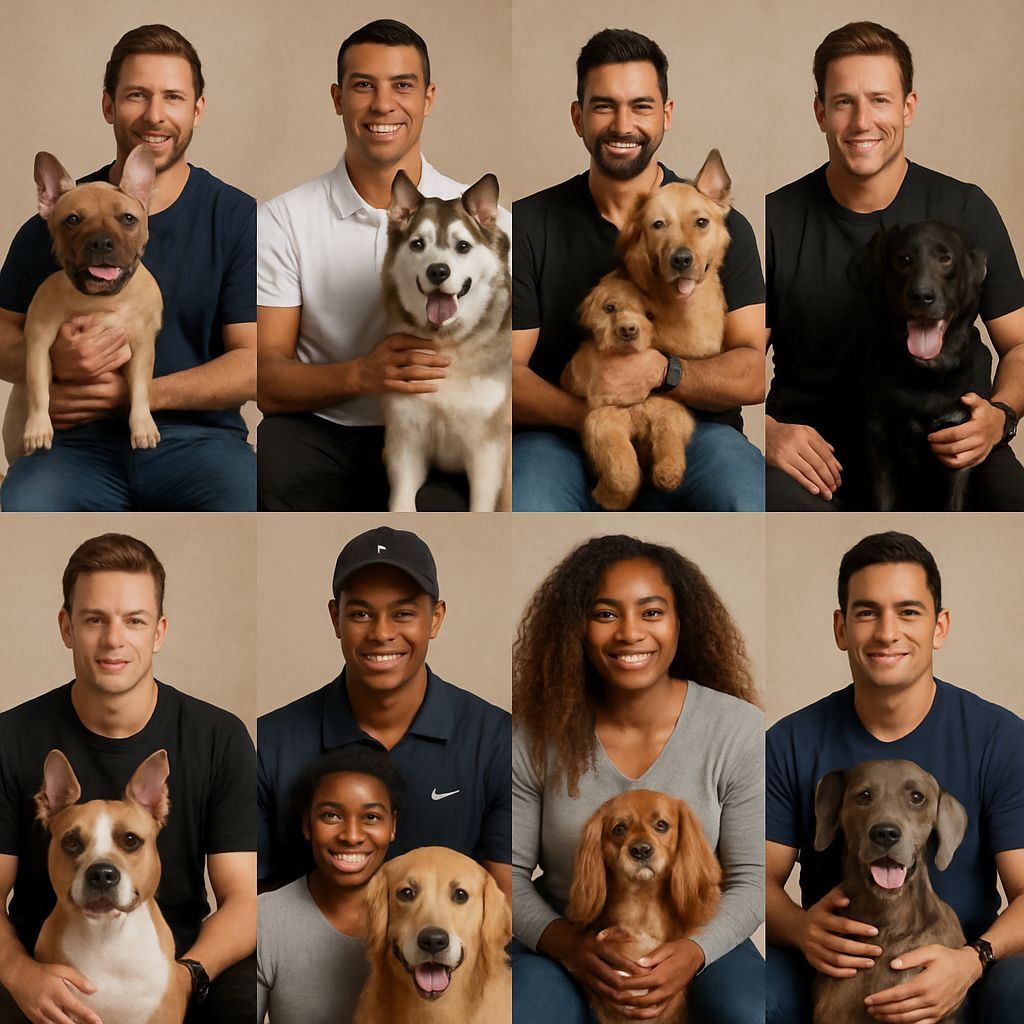 SPORTS CELEBRITY DOGS