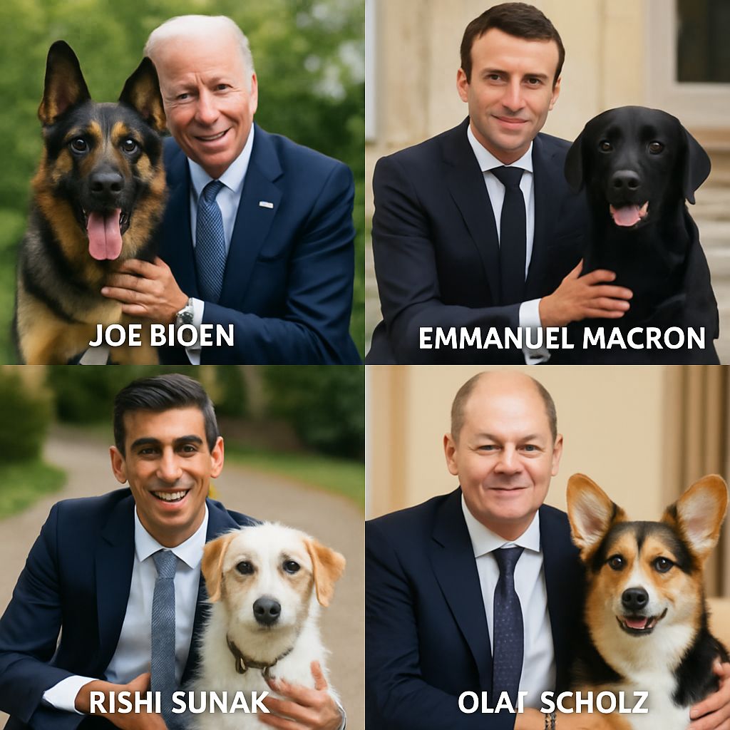 POLITICIAN CELEBRITY DOGS