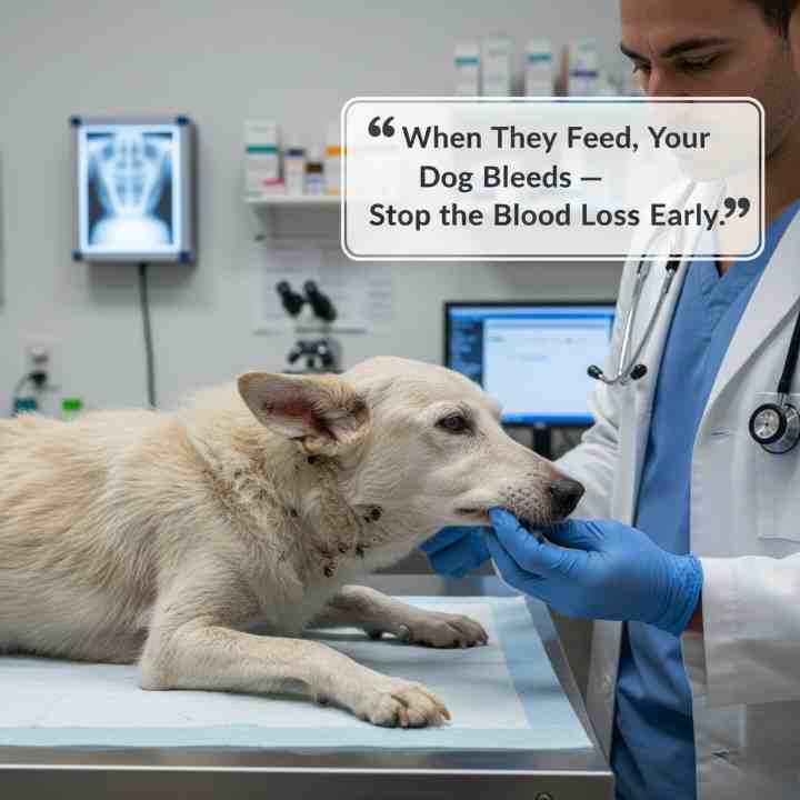How Ticks And Fleas Infestation On Dogs Cause Severe Blood Loss