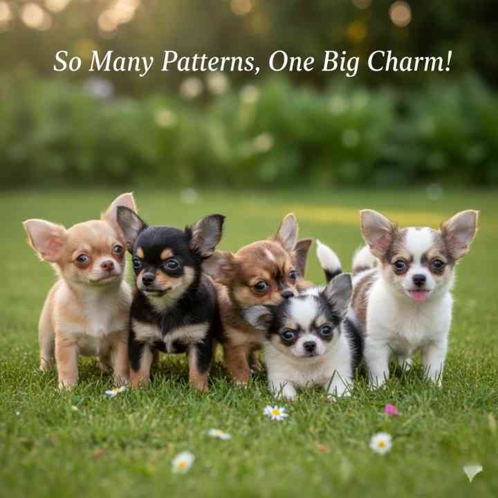 Popular Chihuahua Puppies Coat Patterns