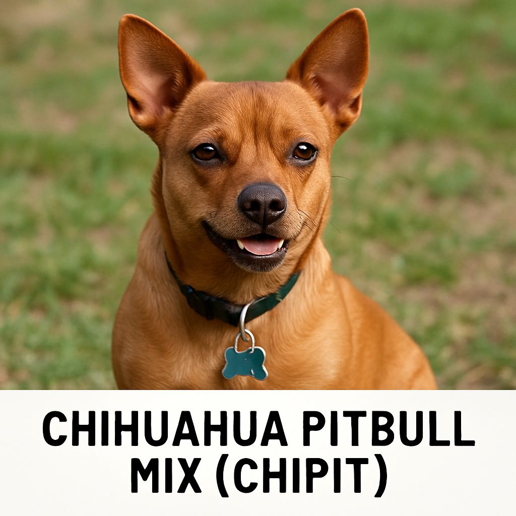 Chihuahua and the Pitbull Chihuahua Mix (Chipit)