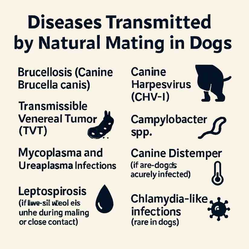 Diseases Transmitted by Natural Mating in Dogs