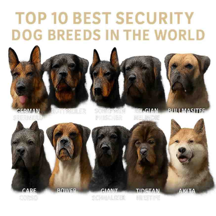 Top 10 Best Security Dogs Breeds In The World