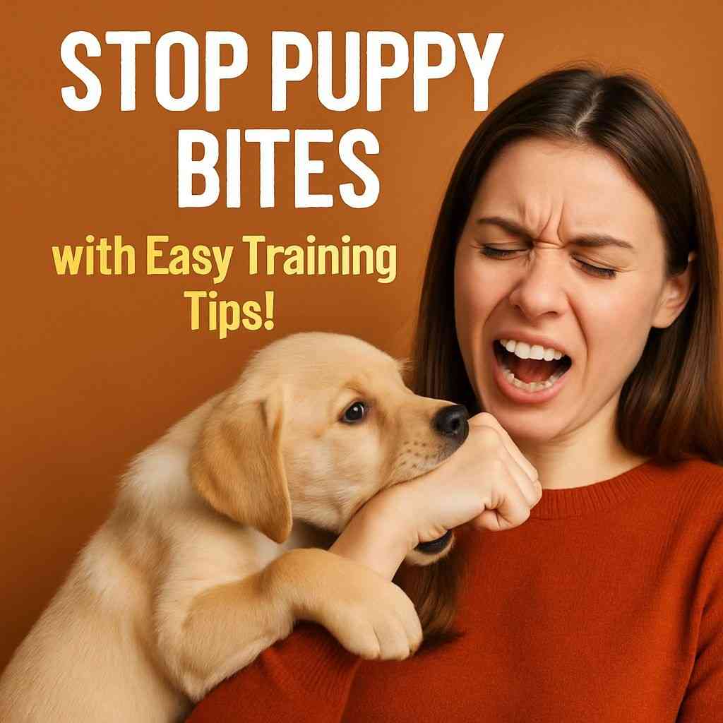PUPPY BITING