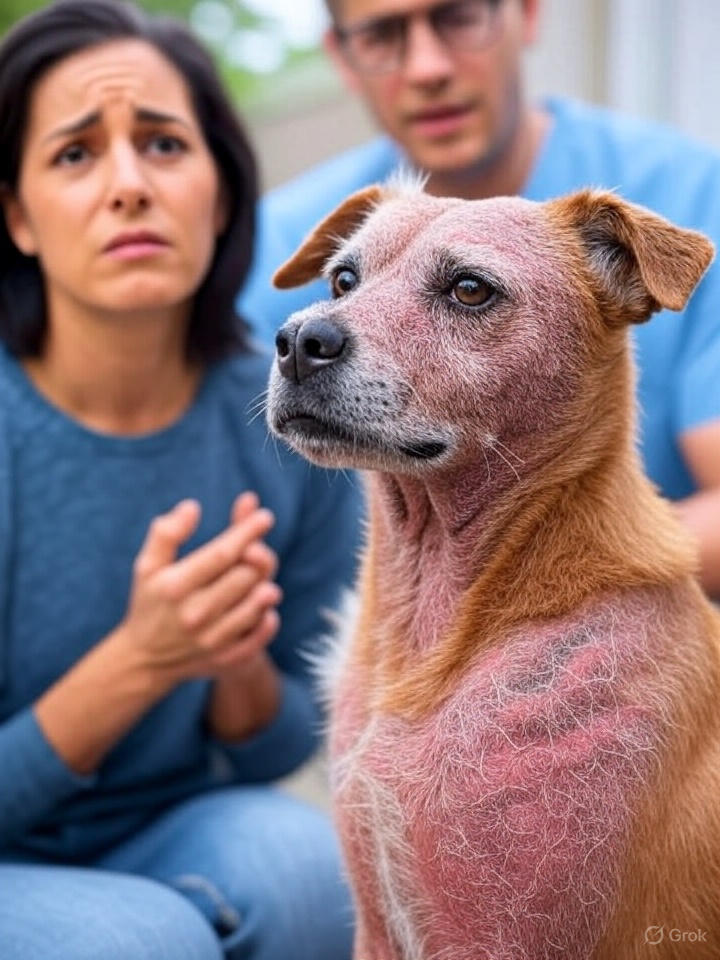 Itching in dogs