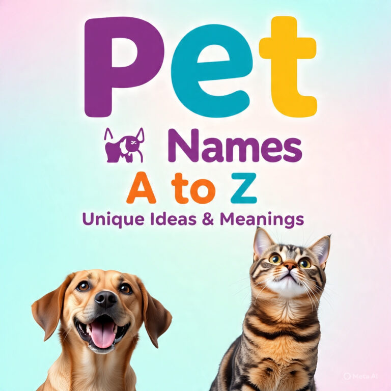 BEST PET NAMES