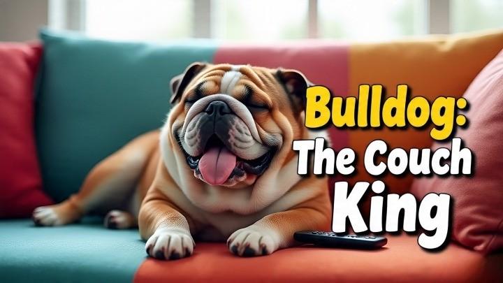 Bulldog: The Ultimate Couch Companion AS LAZY DOG