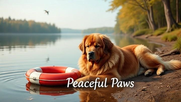 Newfoundlands, Canadian water-rescue dogs, are lazy dogs