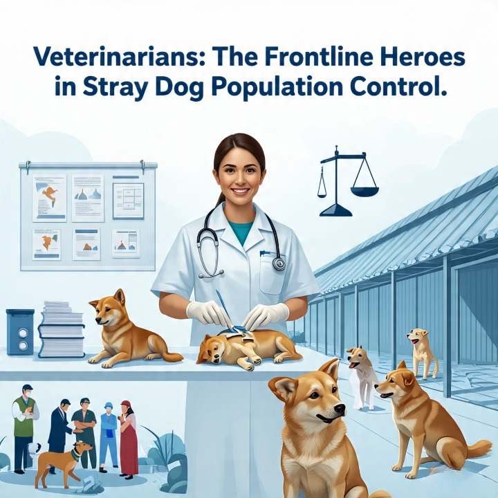 Role of Veterinarians in Stray Dogs Population Control
