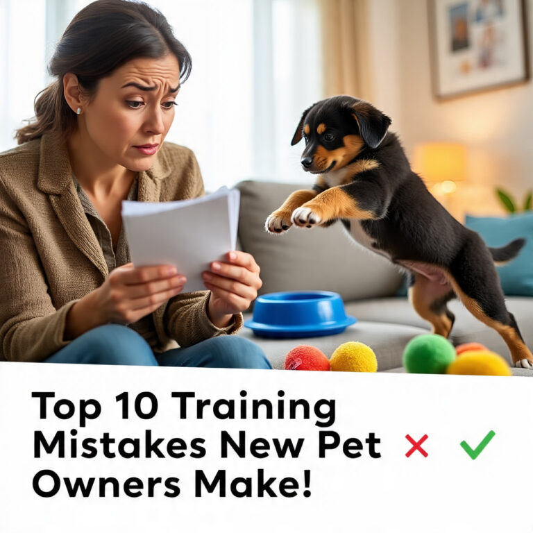 TOP 10 MISTAKES MADE BY PET OWNERS