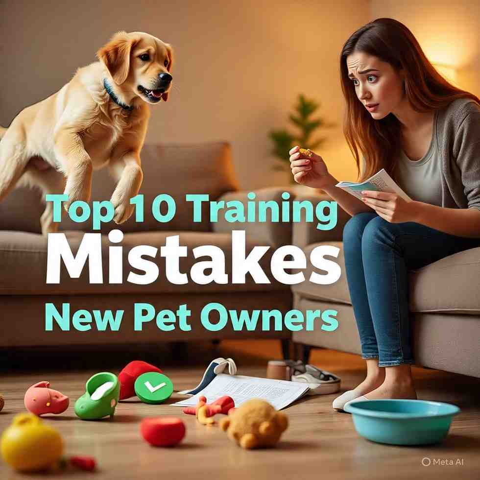 Top 10 Mistakes New Pet Owners Make During Training