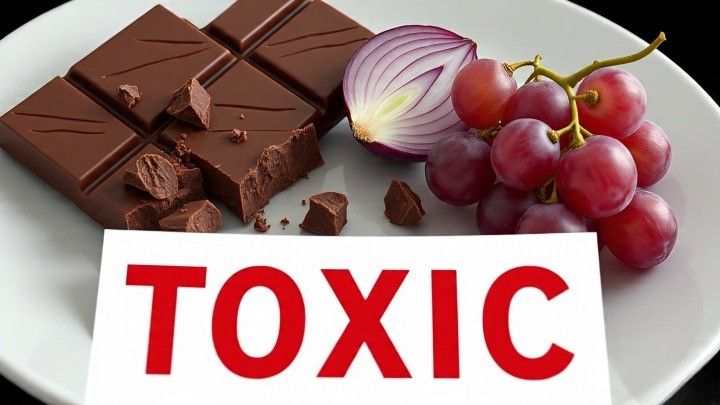 Toxic Ingredients (Chocolate, Onions, Grapes)