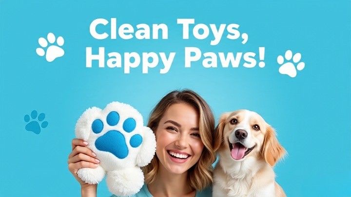 how to wash dog toys