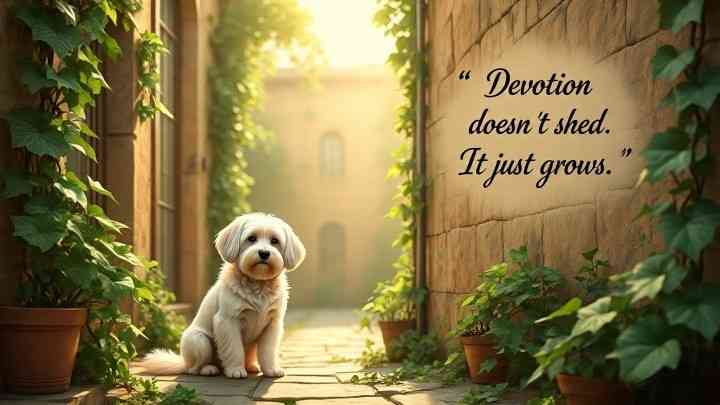 Bolognese hypoallergenic dog