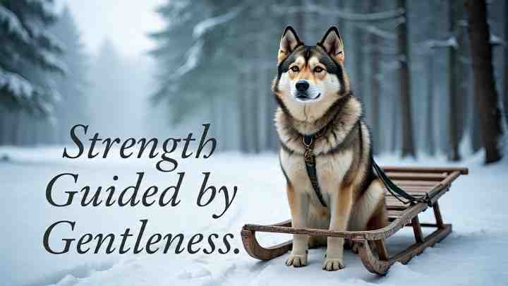 Chinook is a rare American dog breed created to be the ultimate sled dog and family friend.