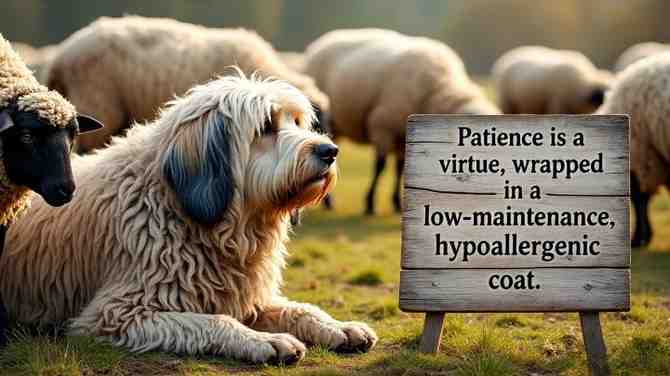 Bergamasco Sheepdog hypoallergenic dog breed