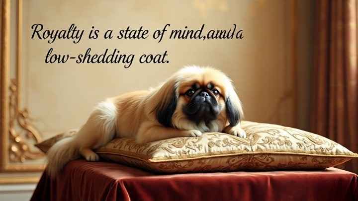 Pekingese  hypoallergenic dog