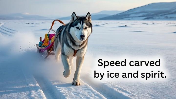 Siberian Huskies hit 28 mph, ranking among the fastest dog breeds