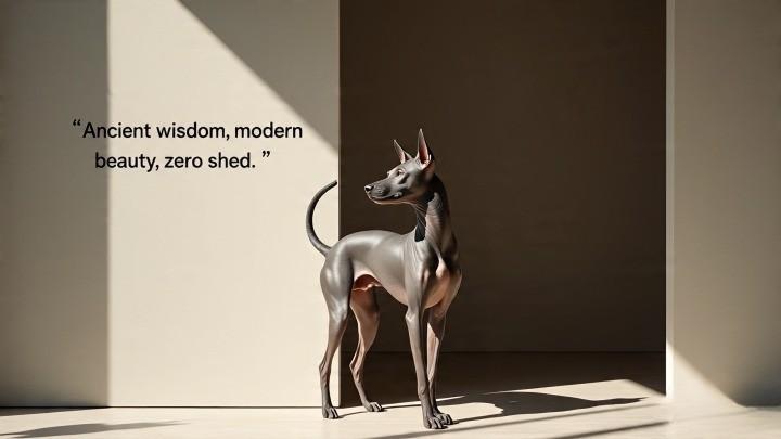 .Xoloitzcuintli (Xolo) hypoallergenic dog breeds