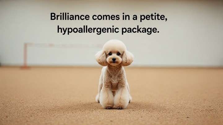 Toy Poodle low-shedding dog breeds