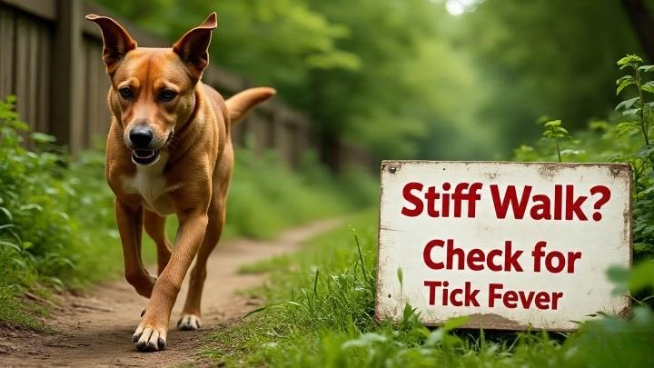 Joint and Mobility Issues in tick fever in dogs