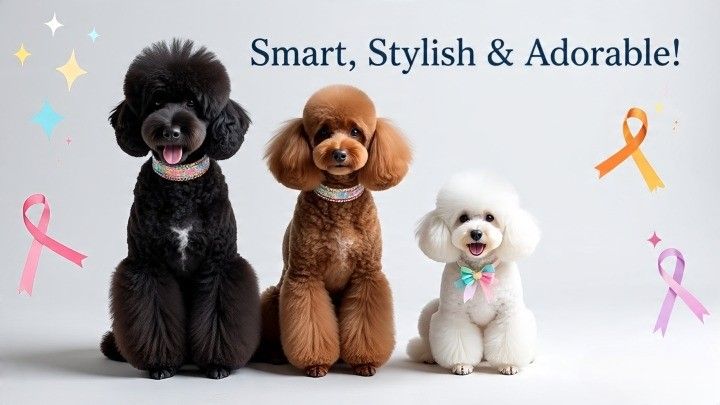Most Popular Dog Breeds 2025 proudly include the Poodle