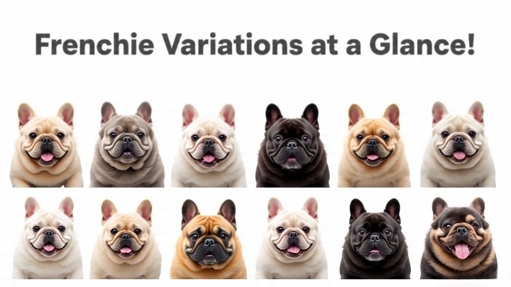 French Bulldog Variations at a Glance