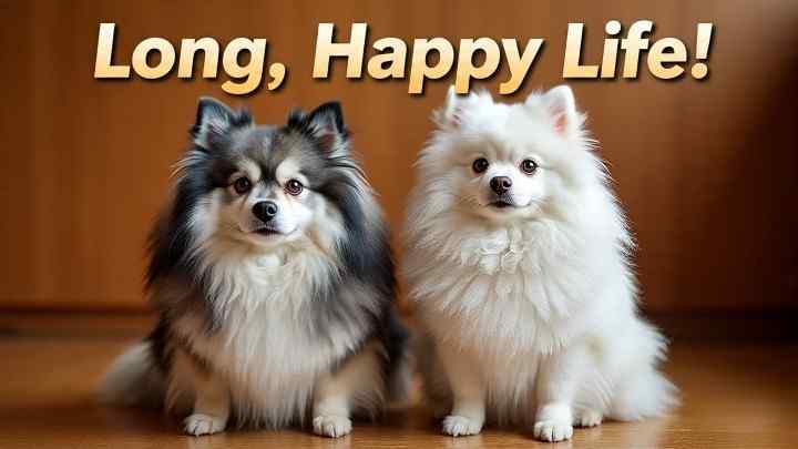  German Spitz is a long-lived breed,