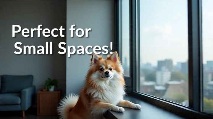 German Spitz Good for Apartment Living