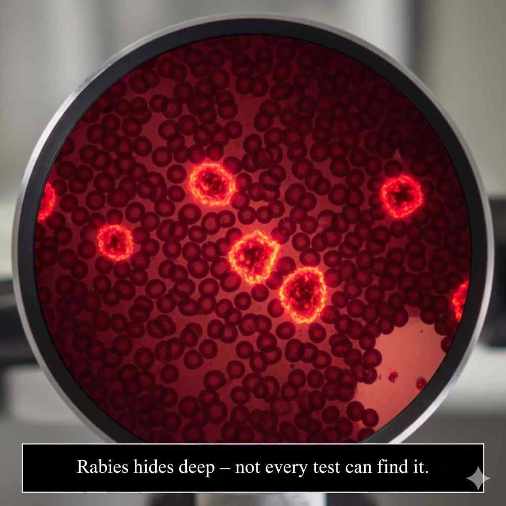 Would Rabies Virus Show Up In A Blood Test?