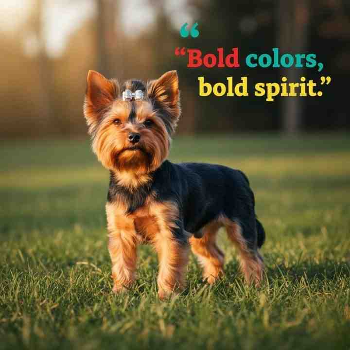 Black & Tan Yorkie