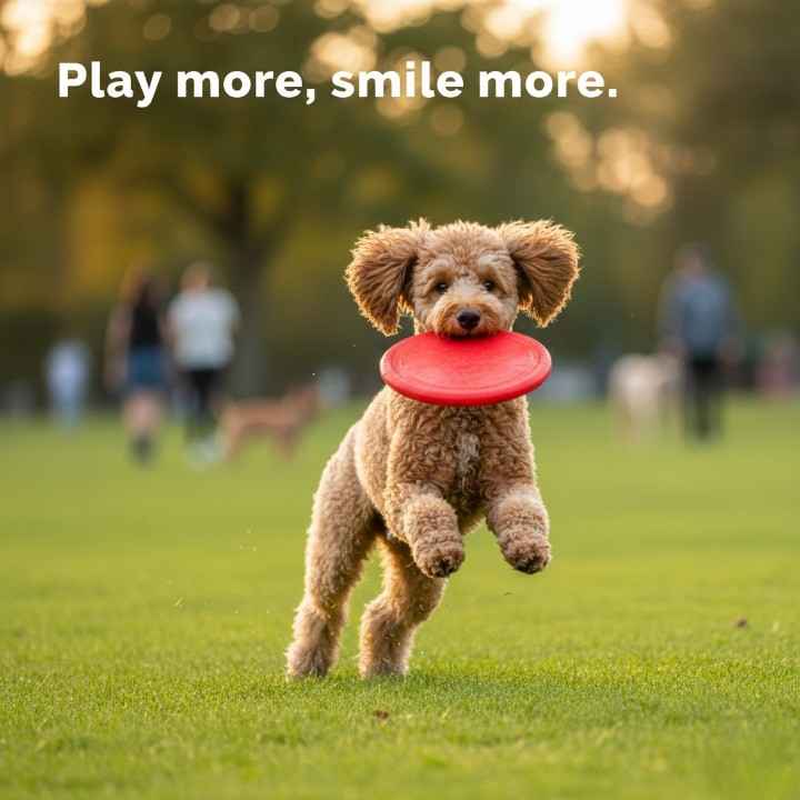 Fun Activities and Enrichment of poodle