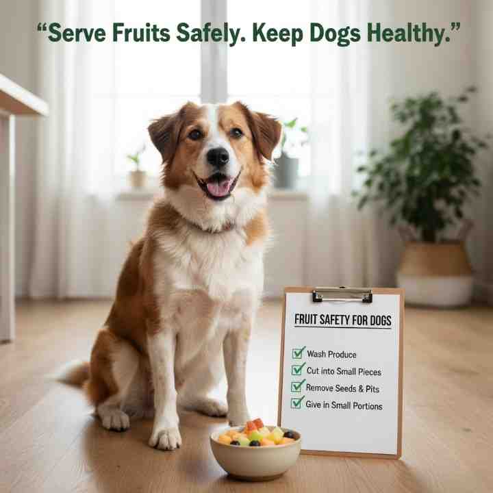 general healthy fruits for dogs