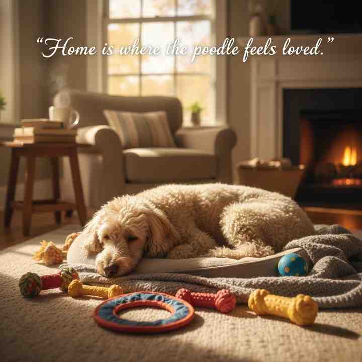 Living Environment For Poodle Dogs