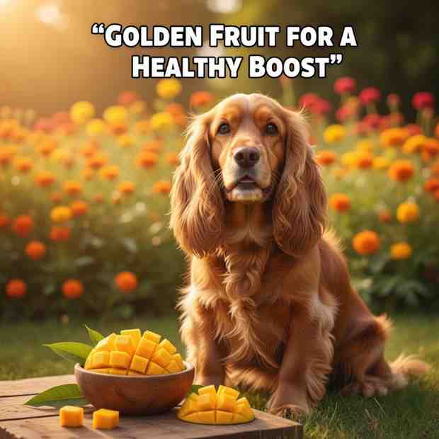 mangoes as  healthy fruits for dogs