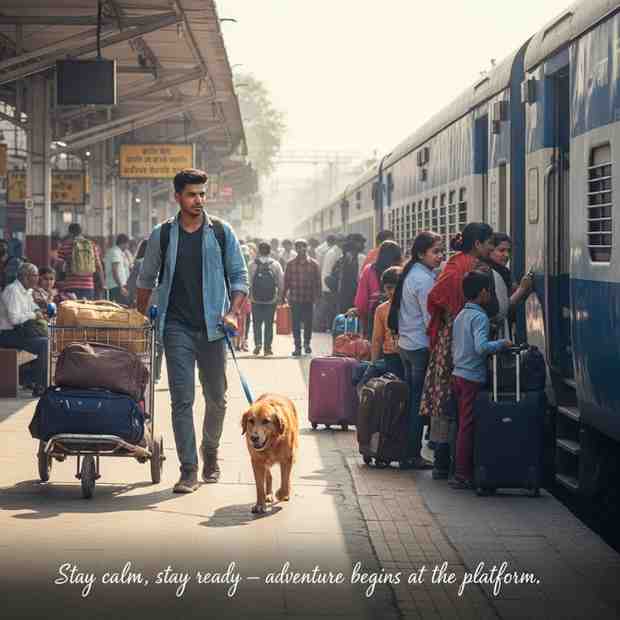 Day of Pet Travel: At the Station & Boarding