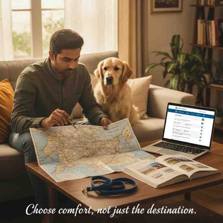 Choosing the Right Train, Route and Class for pet travel