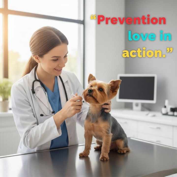 Preventive Veterinary Care of yorkie