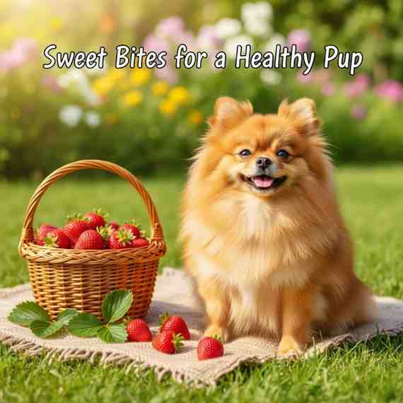 strawberries as  healthy fruits for dogs
