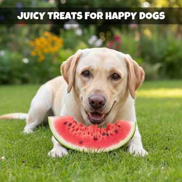  watermelon as healthy fruits for dogs