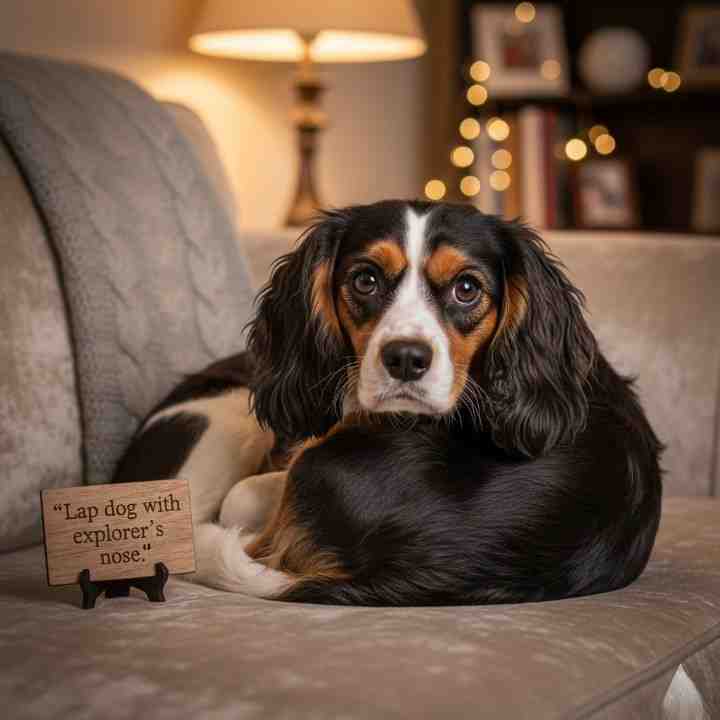 Beaglier (Beagle + Cavalier King Charles)