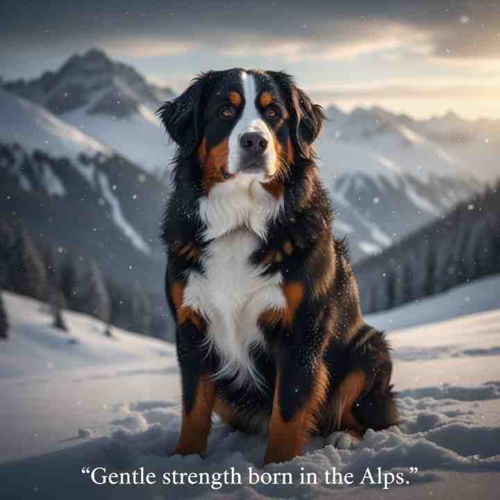 Bernese Mountain Dog cold climate dog