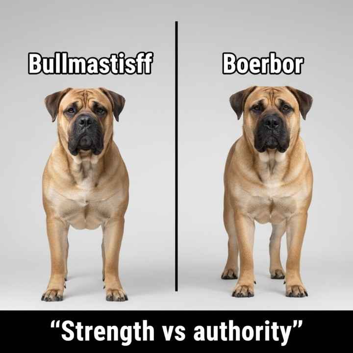 Bullmastiff vs Boerboel