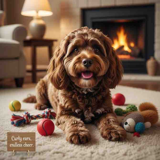Cockapoo (Cocker Spaniel + Poodle)