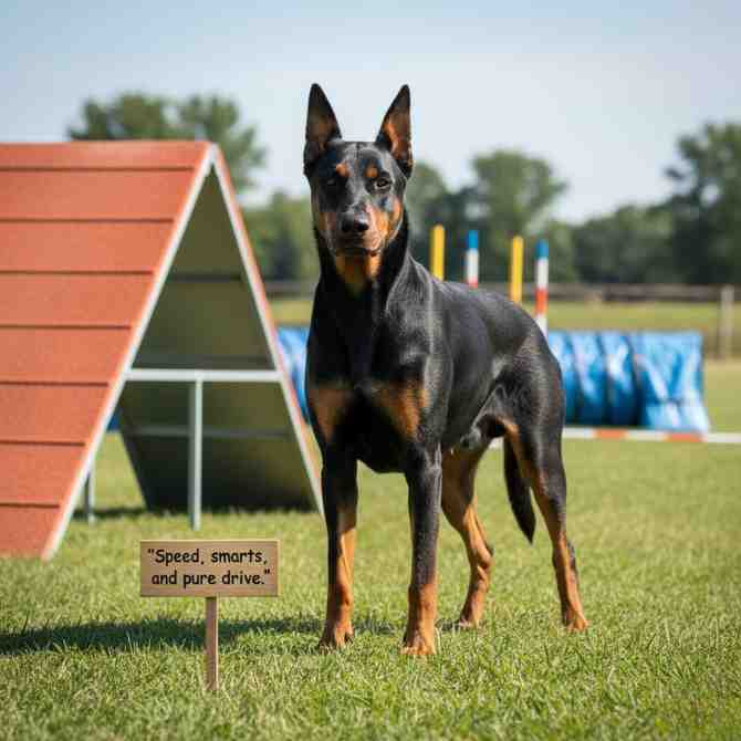 Doberman-German Shepherd Mix