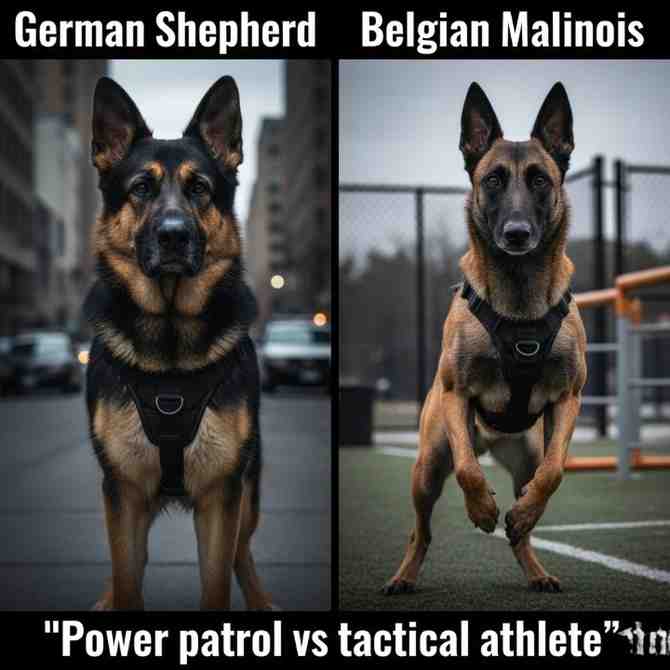 German Shepherd vs Belgian Malinois