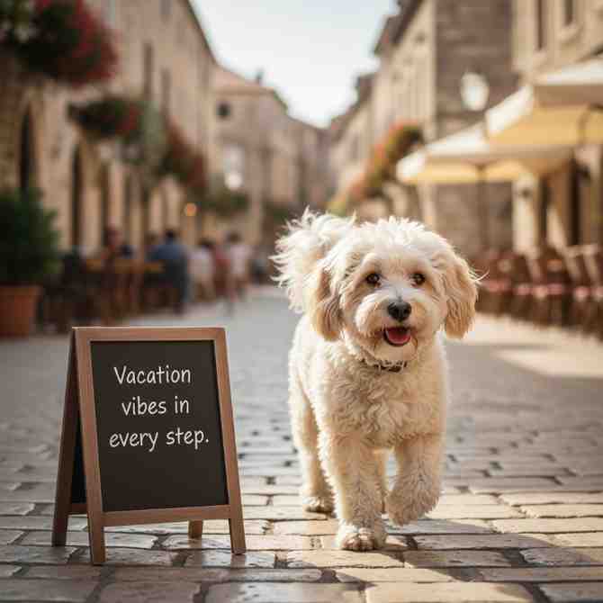 Havapoo / Poovanese (Havanese + Poodle)